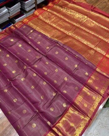 Vairaoosi Semi Soft Silk Saree with Zari Checks Border - Offer Price - 3