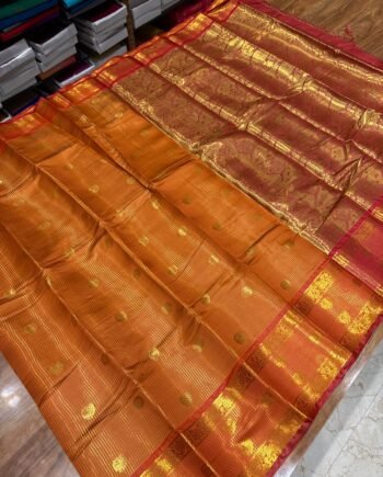 Vairaoosi Semi Soft Silk Saree with Zari Checks Border - Offer Price - 5