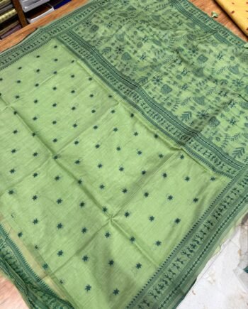 Warli Muga Cotton Saree - 6