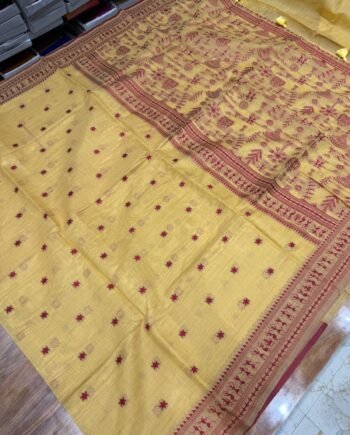 Warli Muga Cotton Saree - 3