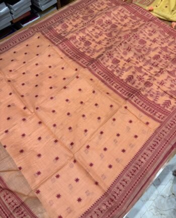 Warli Muga Cotton Saree - 2