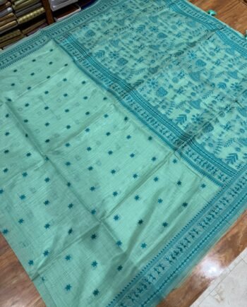 Warli Muga Cotton Saree - 5