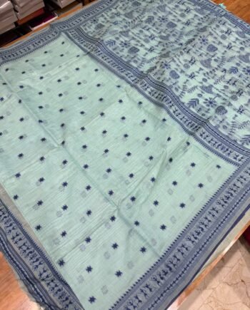 Warli Muga Cotton Saree - 1