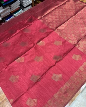 Geometric Budget Raw Semi Silk Saree - 8