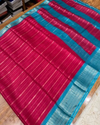 Dola Semi Silk Saree - Allover Zari Weaving - 2