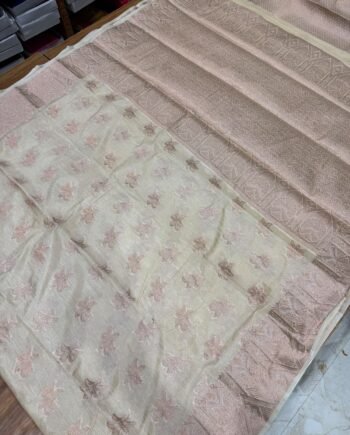 Bamboo Semi Silk Saree - Diwali Arrivals  - 6