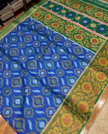 Pochampally Dupion Saree - 7