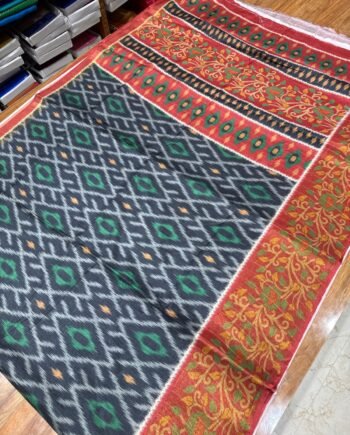 Pochampally Dupion Saree - 8