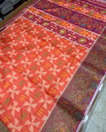 Pochampally Dupion Saree - 2