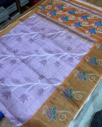 Pochampally Dupion Saree - 12