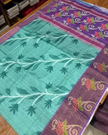 Pochampally Dupion Saree - 11