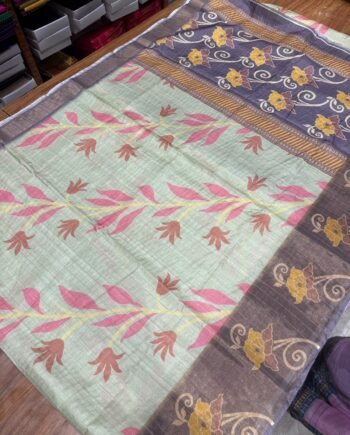 Pochampally Dupion Saree - 8