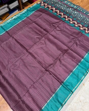Needle Silk Saree - Patola Pallu with Allover Weaving