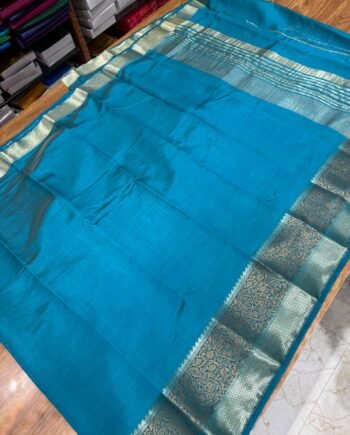 Tussar Semi Silk Saree - Paisley Design - 14