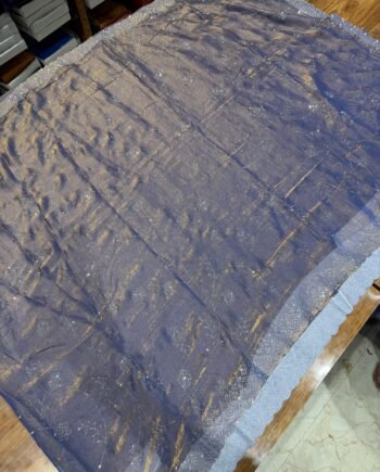Space Silk Saree with Kodi work - 5