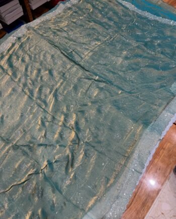 Space Silk Saree with Kodi work - 4