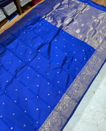 Online Trending Banarasi Semi Silk Saree - 3