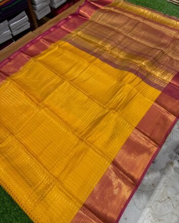 Semi Silk Saree - Small Butta - 7