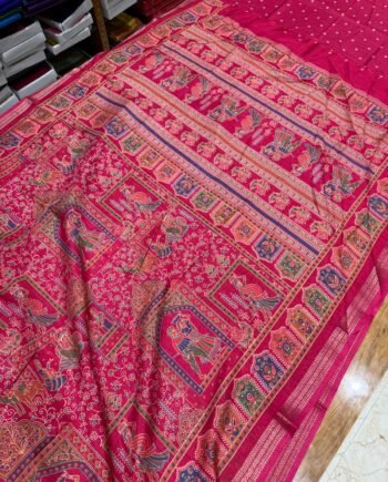 Pashmina Binny Semi Silk Saree - 8