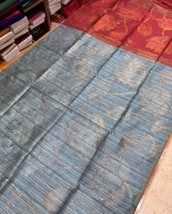 Budget Raw Semi Silk Saree - 6