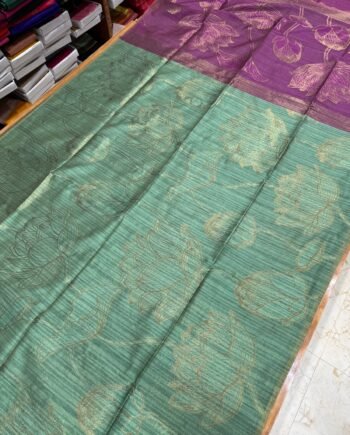 Budget Raw Semi Silk Saree - 4
