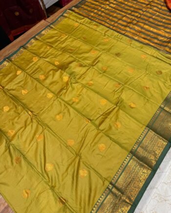Korvai Semi Silk Saree - Special Offer - 4