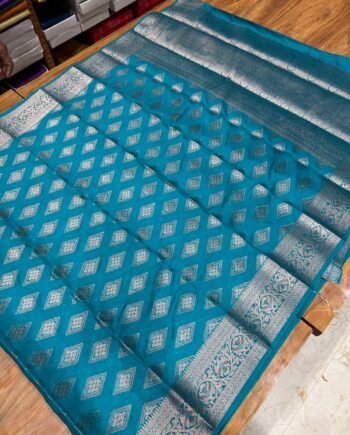 Bamboo Semi Silk Saree - New Arrivals - 7