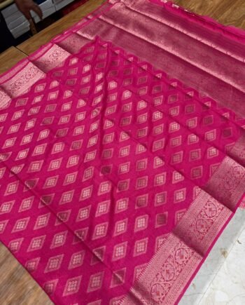 Bamboo Semi Silk Saree - New Arrivals - 4