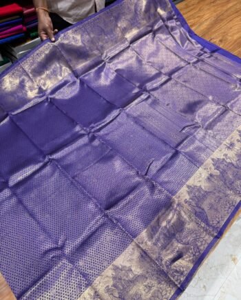 Kovil Inspired Semi Silk Saree - 2