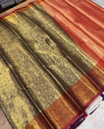 Varalakshmi One Gram Gold Saree - Offer Price - Colour Same Design May Vary - 1