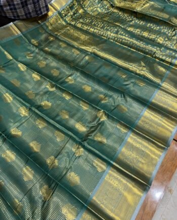 Vairaoosi Semi silk saree with Heavy Jacquard - Offer Price - 9