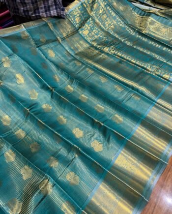Vairaoosi Semi silk saree with Heavy Jacquard - Offer Price - 6