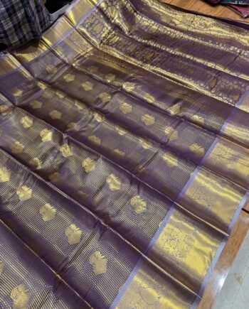 Vairaoosi Semi silk saree with Heavy Jacquard - Offer Price - 7